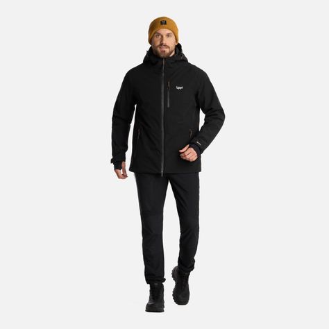 Chaqueta Hombre Snow Valley B-Dry Jacket Negro Lippi I25-9