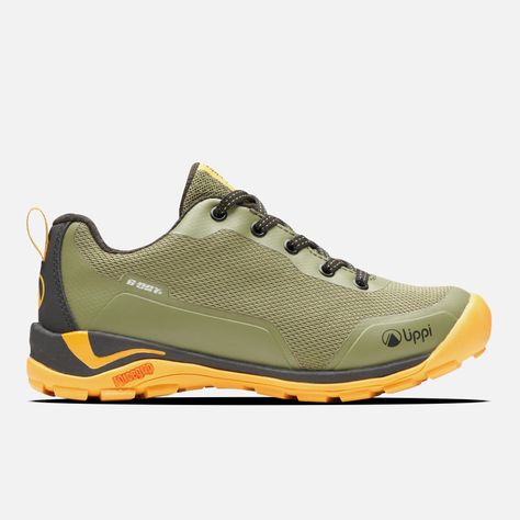 Zapatilla Niño  Intense Hike Kids Low Verde Mostaza Lippi-0