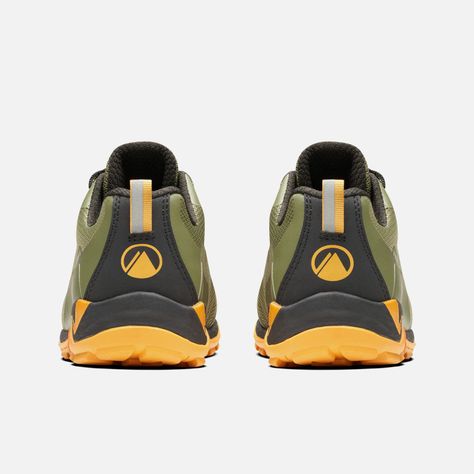 Zapatilla Niño  Intense Hike Kids Low Verde Mostaza Lippi-4