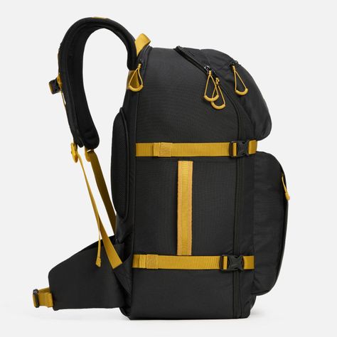 Mochila Viajera 42L Negro Haka Honu I25-1