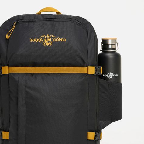 Mochila Viajera 42L Negro Haka Honu I25-5