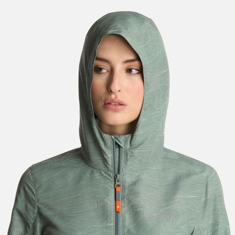 Chaqueta Mujer Nightfall WindBreaker Hoody Print Jade Lippi-3