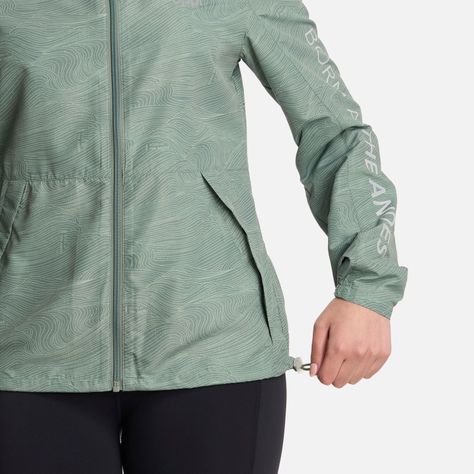 Chaqueta Mujer Nightfall WindBreaker Hoody Print Jade Lippi-5