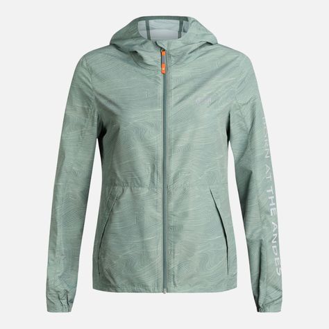Chaqueta Mujer Nightfall WindBreaker Hoody Print Jade Lippi-7