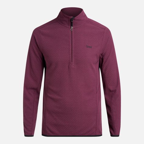 Polerón Teen Boy Mild Nano-F 14 Zip Vino Lippi I25-5
