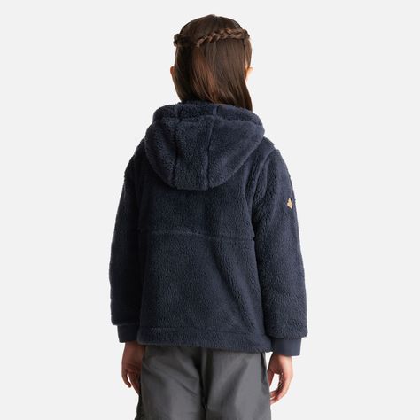 Chaqueta Niña Bear Shaggy-Pro Hoody Jacket Azul Marino Lippi I23-3