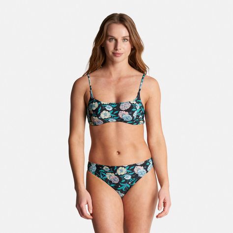 Traje de Baño Mujer Sirena Full Print Azul Oscuro Haka Honu-1