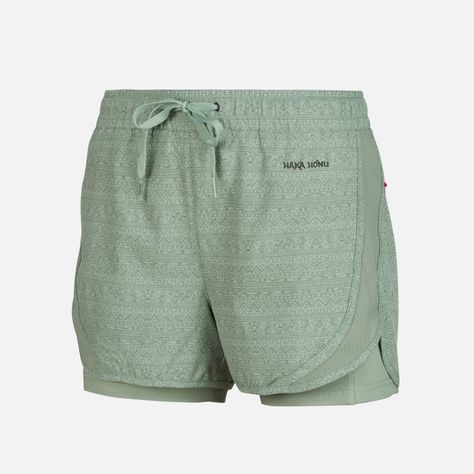 Short Mujer Canchera Full Print Beige Haka Honu-0