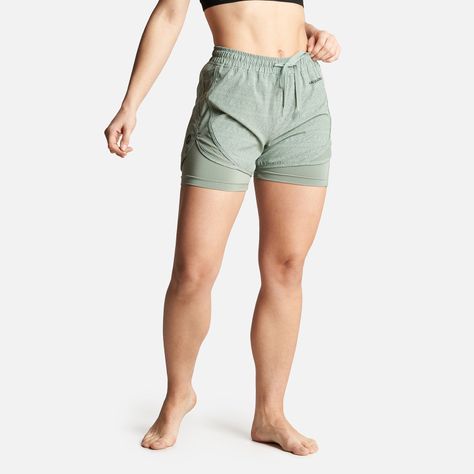 Short Mujer Canchera Full Print Beige Haka Honu-1