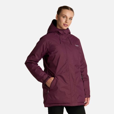 Chaqueta Mujer Gunther B-Dry Hoody Jacket Vino Lippi I25-1