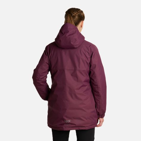 Chaqueta Mujer Gunther B-Dry Hoody Jacket Vino Lippi I25-2