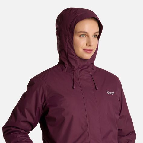 Chaqueta Mujer Gunther B-Dry Hoody Jacket Vino Lippi I25-3