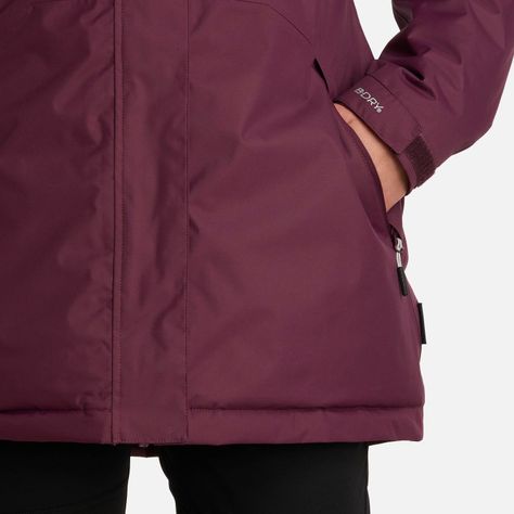 Chaqueta Mujer Gunther B-Dry Hoody Jacket Vino Lippi I25-4