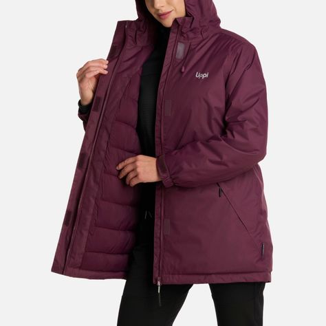 Chaqueta Mujer Gunther B-Dry Hoody Jacket Vino Lippi I25-5