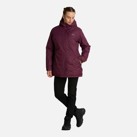 Chaqueta Mujer Gunther B-Dry Hoody Jacket Vino Lippi I25-7