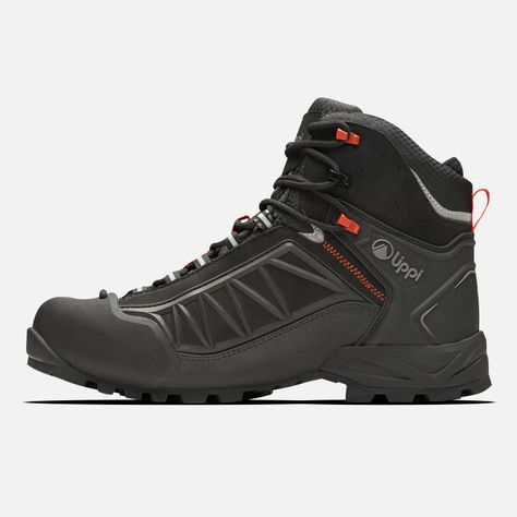 Botín Hombre Bravo Evo Negro Rojo Lippi TT23-1