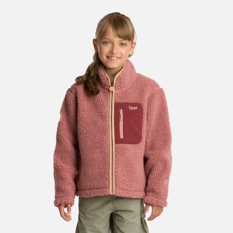 Polar Niña Glaciar Sherpa-pro Jacket Rosa Lippi I25-0