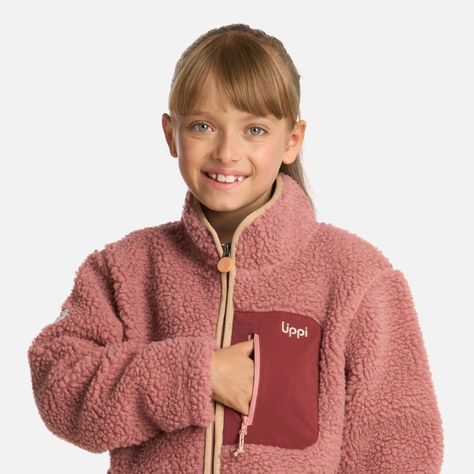 Polar Niña Glaciar Sherpa-pro Jacket Rosa Lippi I25-3