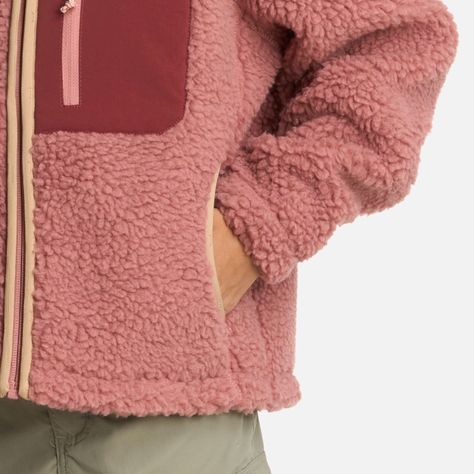 Polar Niña Glaciar Sherpa-pro Jacket Rosa Lippi I25-4
