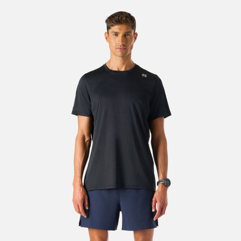Polera Hombre Tempo Advanced T-Shirt Negro Vulcano-0