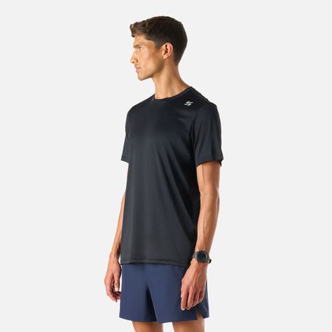 Polera Hombre Tempo Advanced T-Shirt Negro Vulcano-1