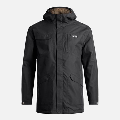 Chaqueta Hombre Yak Negro Haka Honu I24-0