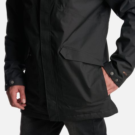 Chaqueta Hombre Yak Negro Haka Honu I24-8