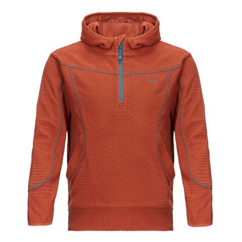 Poleron Niño Saltamontes Nano-F 14 Zip Hoody Terracota Lippi V23-0