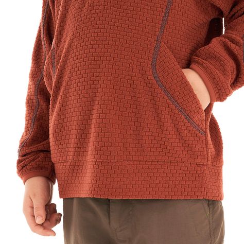 Poleron Niño Saltamontes Nano-F 14 Zip Hoody Terracota Lippi V23-7