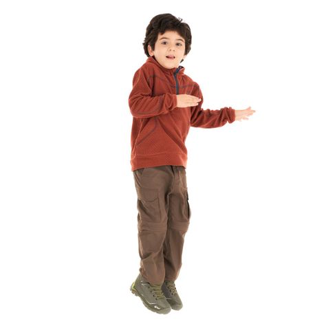 Poleron Niño Saltamontes Nano-F 14 Zip Hoody Terracota Lippi V23-8