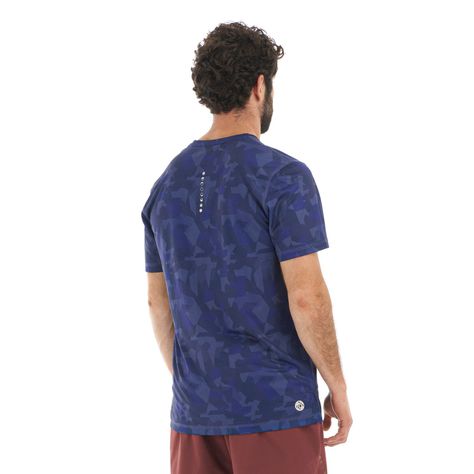 Polera Hombre Sudala Azul print Haka Honu-4