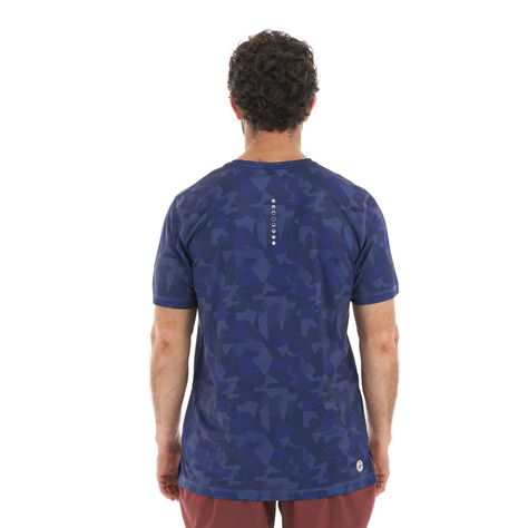 Polera Hombre Sudala Azul print Haka Honu-5