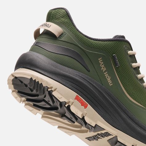 Zapato Hombre Nomade Baja Verde Militar Haka Honu-7