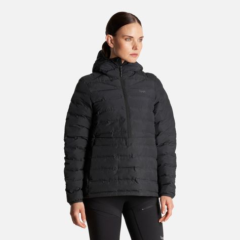 Chaqueta Mujer Snowmass Steam-Pro 14 zip Negro Lippi-1
