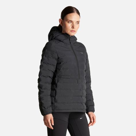 Chaqueta Mujer Snowmass Steam-Pro 14 zip Negro Lippi-2