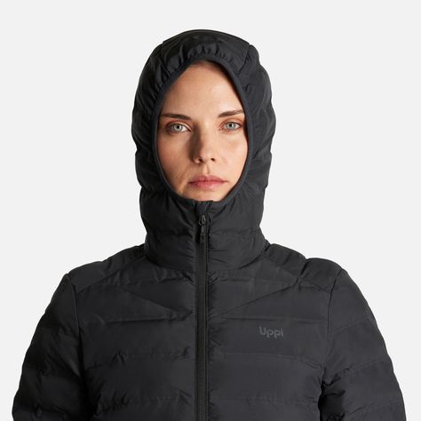 Chaqueta Mujer Snowmass Steam-Pro 14 zip Negro Lippi-5