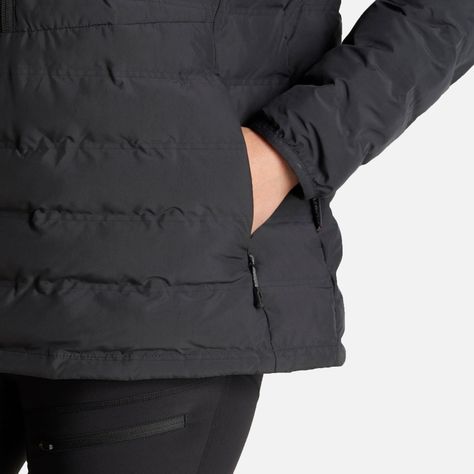 Chaqueta Mujer Snowmass Steam-Pro 14 zip Negro Lippi-6
