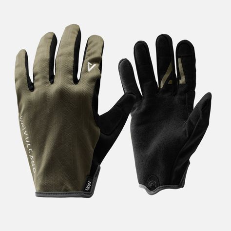 Guante Unisex Vulcano Light Gloves Oliva Oscuro Lippi-0