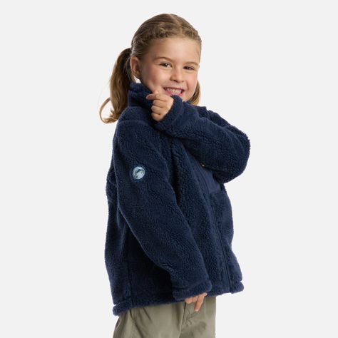 Chaqueta Niña Glaciar Sherpa-Pro Jacket Azul Marino Lippi-2