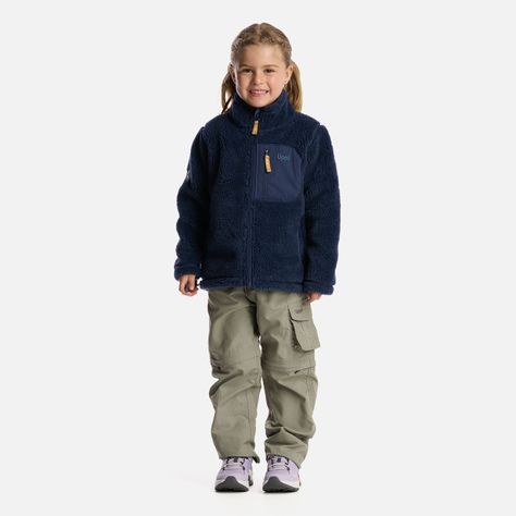 Chaqueta Niña Glaciar Sherpa-Pro Jacket Azul Marino Lippi-5