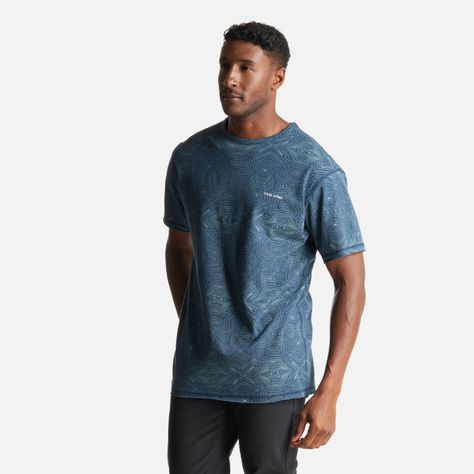 Polera Hombre Bi-curioso Print Azul Haka Honu-2