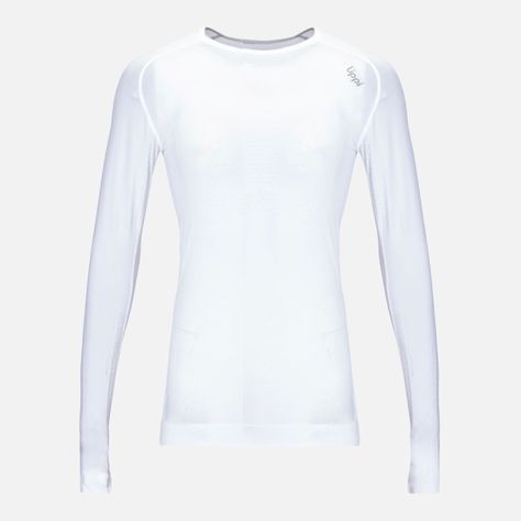 Primera Capa Mujer Skintec 1000 Seamless Top Blanco Lippi I22-0