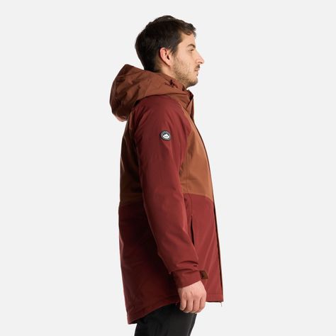 Chaqueta Hombre Andes B-Dry Hoody Jacket Terracota Lippi-3