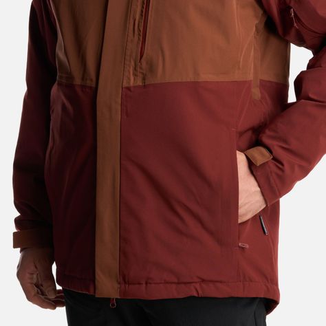 Chaqueta Hombre Andes B-Dry Hoody Jacket Terracota Lippi-9