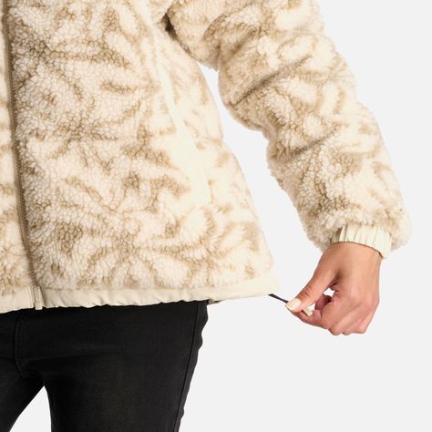 Chaqueta Mujer Bombastic Print Beige Haka Honu-5