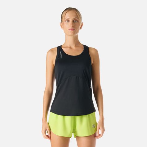 Polera Mujer Built To Move Tank Top Negro Vulcano-0