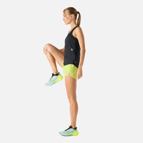 Polera Mujer Built To Move Tank Top Negro Vulcano-2