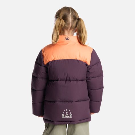 Chaqueta Niña Little Urban Steam-Pro Jacket Morado Oscuro Lippi-2