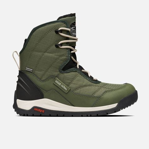 Bota Mujer  Loba Baja Verde Militar Haka Honu-0