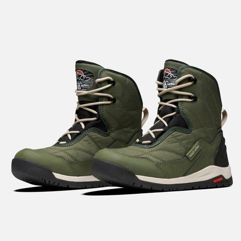 Bota Mujer  Loba Baja Verde Militar Haka Honu-3
